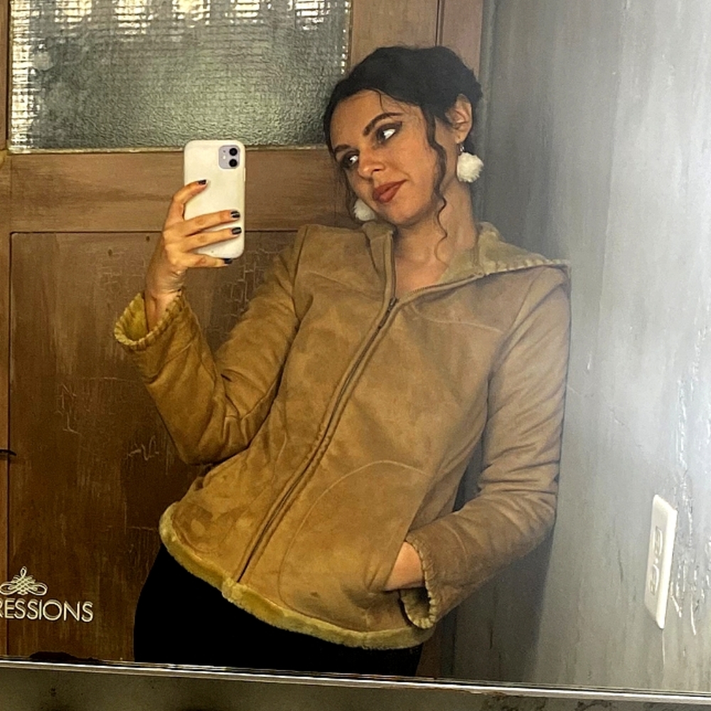 West Coast cozy & cute zip up coat